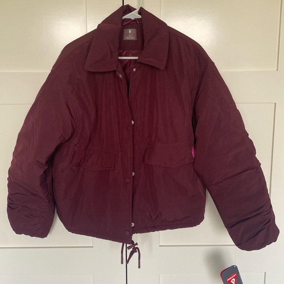 NWOT Free People Off the Bleachers Movement Jacket - Picture 6 of 15